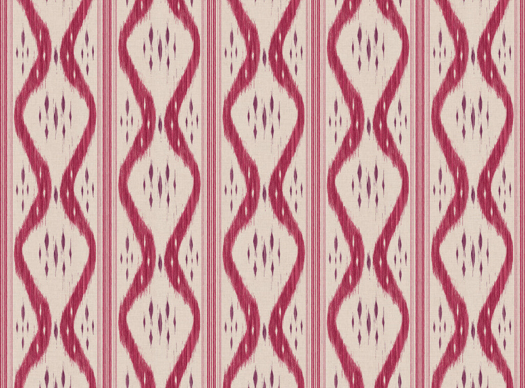 CW: Indienne red and purple | BASE: Mercia Linen