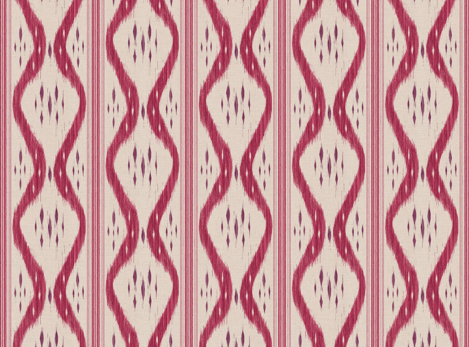 CW: Indienne red and purple | BASE: Mercia Linen