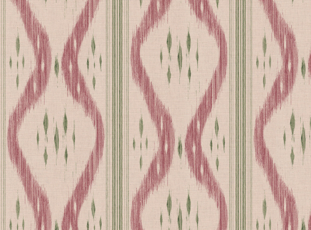 CW: Wild orchid pink and green | BASE: Mercia Linen