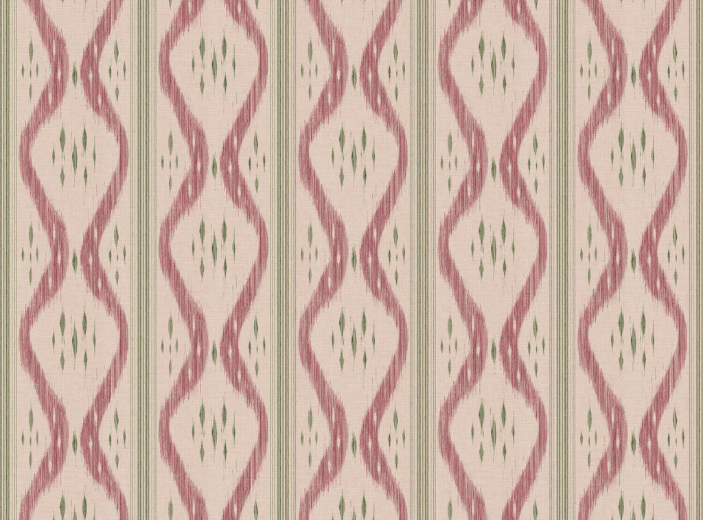 CW: Wild orchid pink and green | BASE: Mercia Linen
