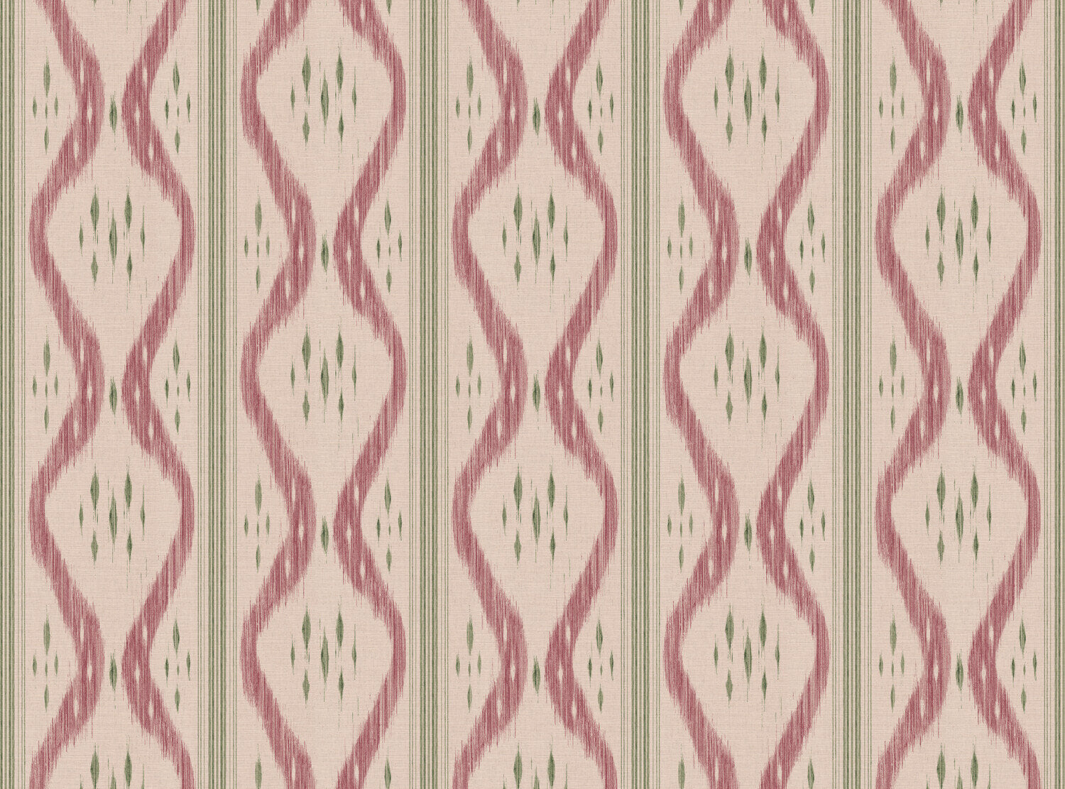 CW: Wild orchid pink and green | BASE: Mercia Linen