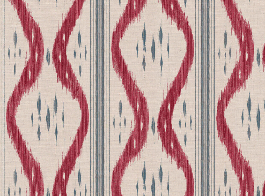 CW: Warm red and grey blue | BASE: Mercia Linen