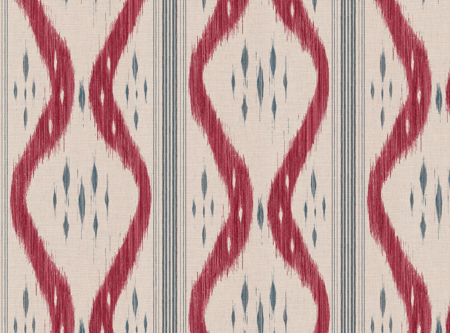 CW: Warm red and grey blue | BASE: Mercia Linen