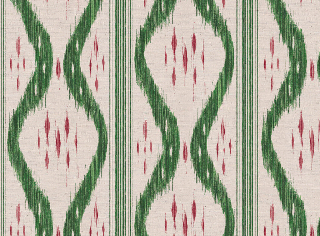 CW: Green and red | BASE: Natural Luxury Linen