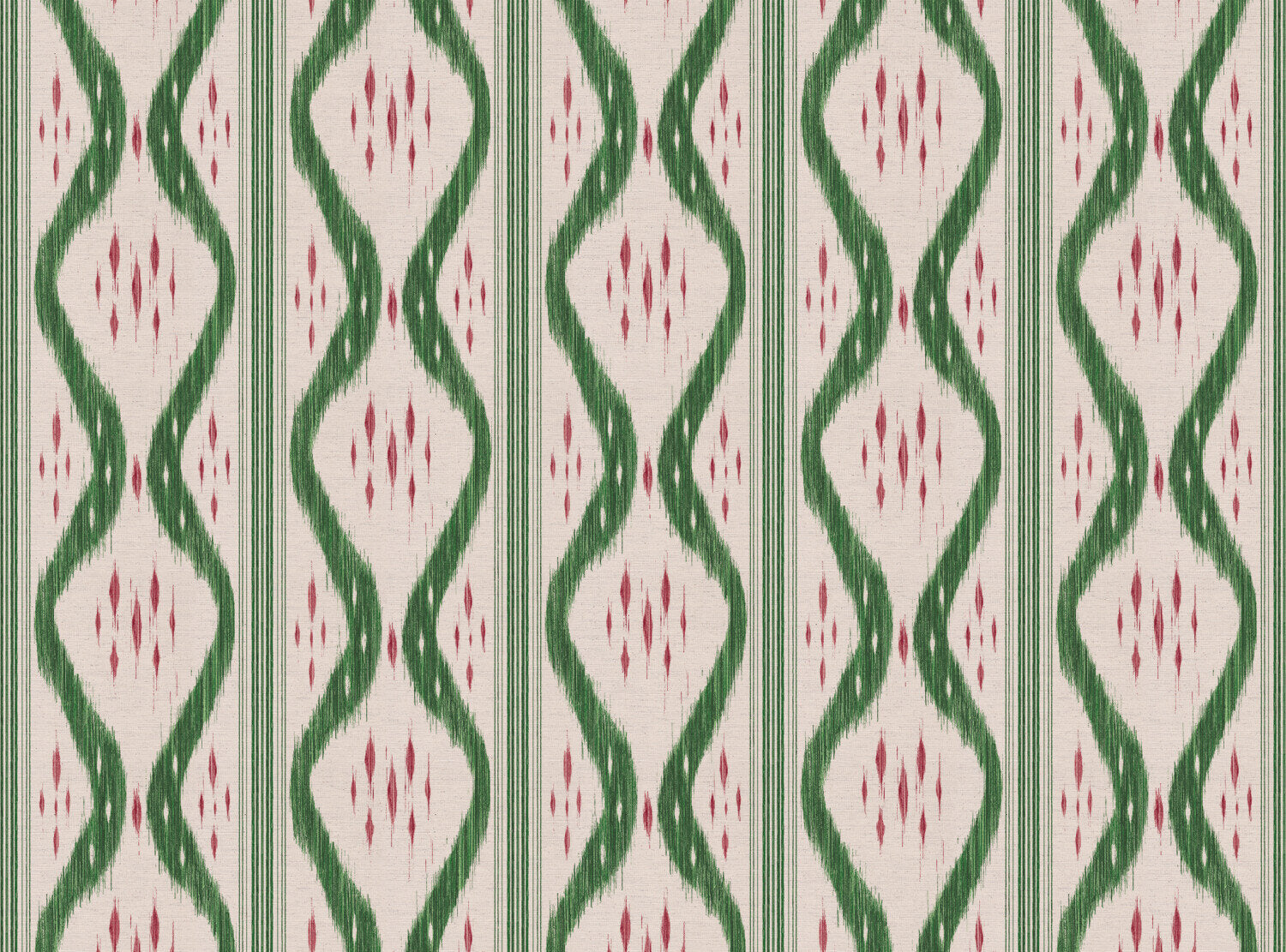 CW: Green and red | BASE: Natural Luxury Linen