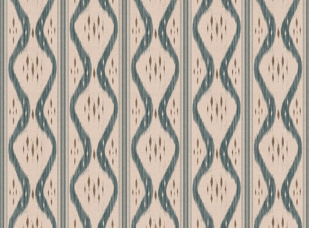 CW: Green blue and brown | BASE: Natural Luxury Linen