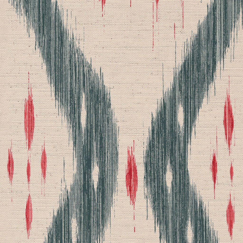 CW: Grey blue and coral | BASE: Natural Luxury Linen | HERO