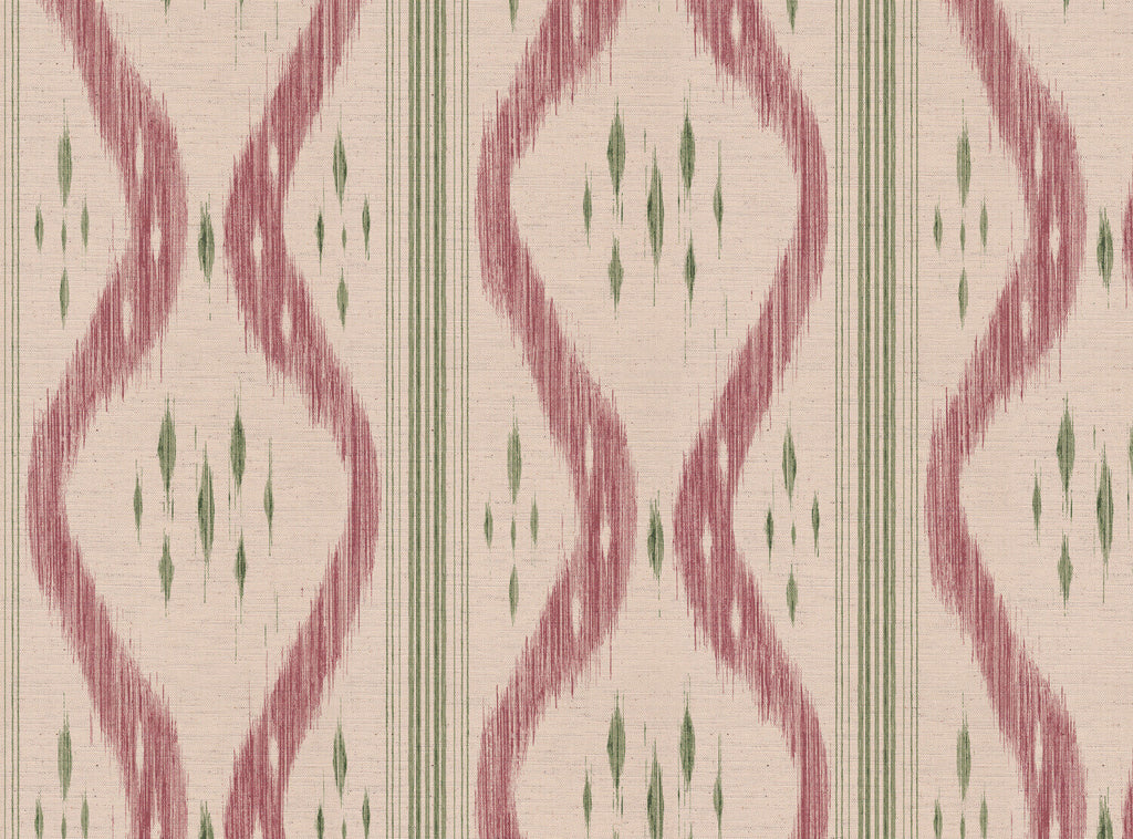 CW: Wild orchid pink and green | BASE: Natural Luxury Linen