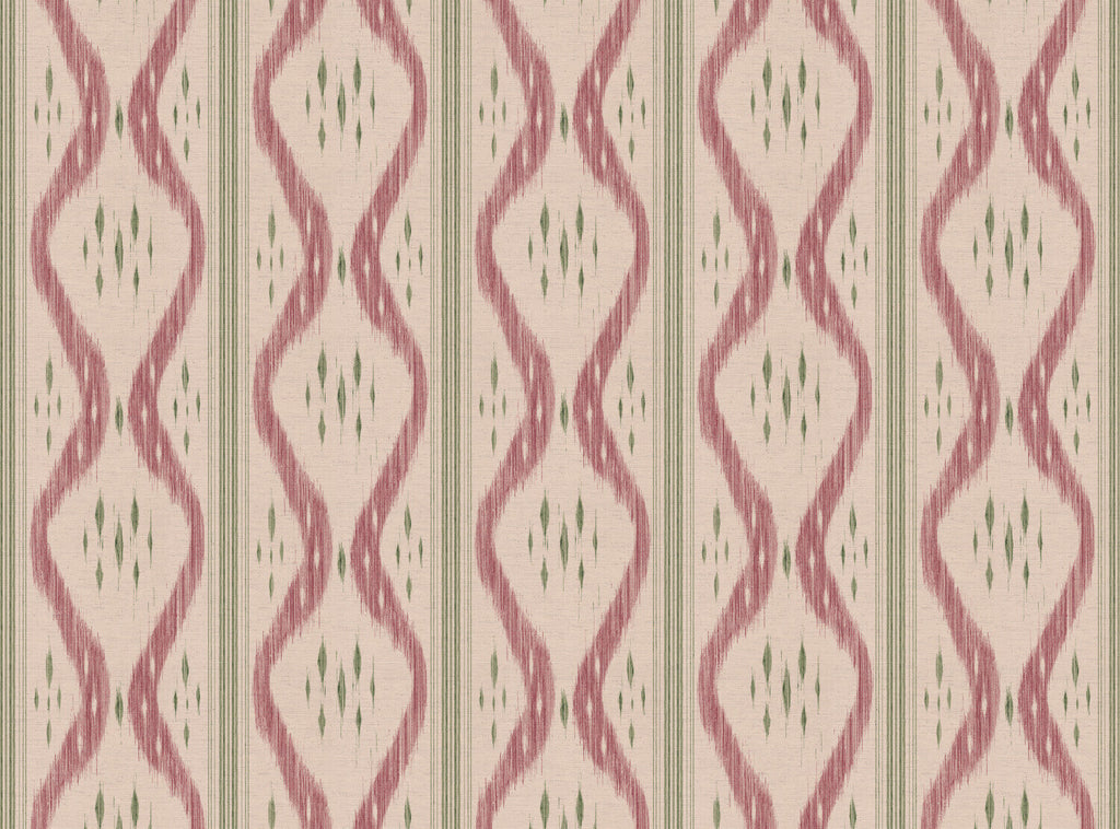 CW: Wild orchid pink and green | BASE: Natural Luxury Linen