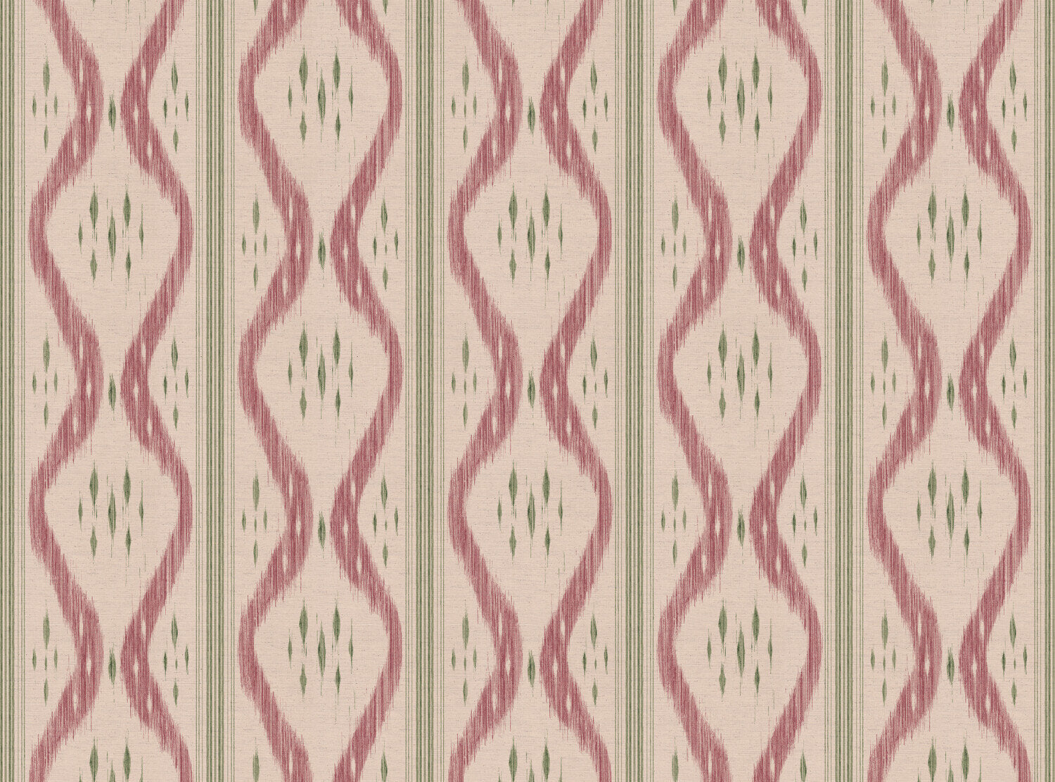 CW: Wild orchid pink and green | BASE: Natural Luxury Linen