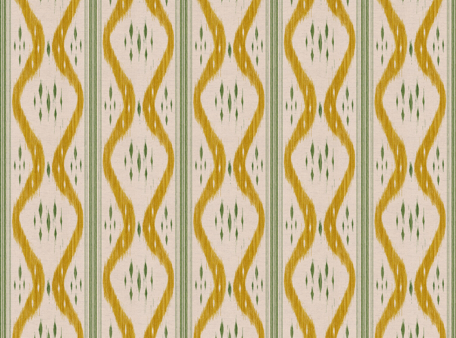 CW: Yellow and green | BASE: Natural Luxury Linen