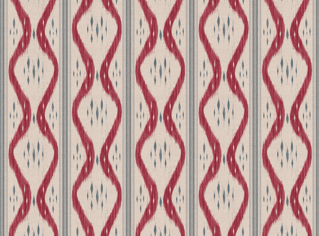 CW: Warm red and grey blue | BASE: Natural Luxury Linen