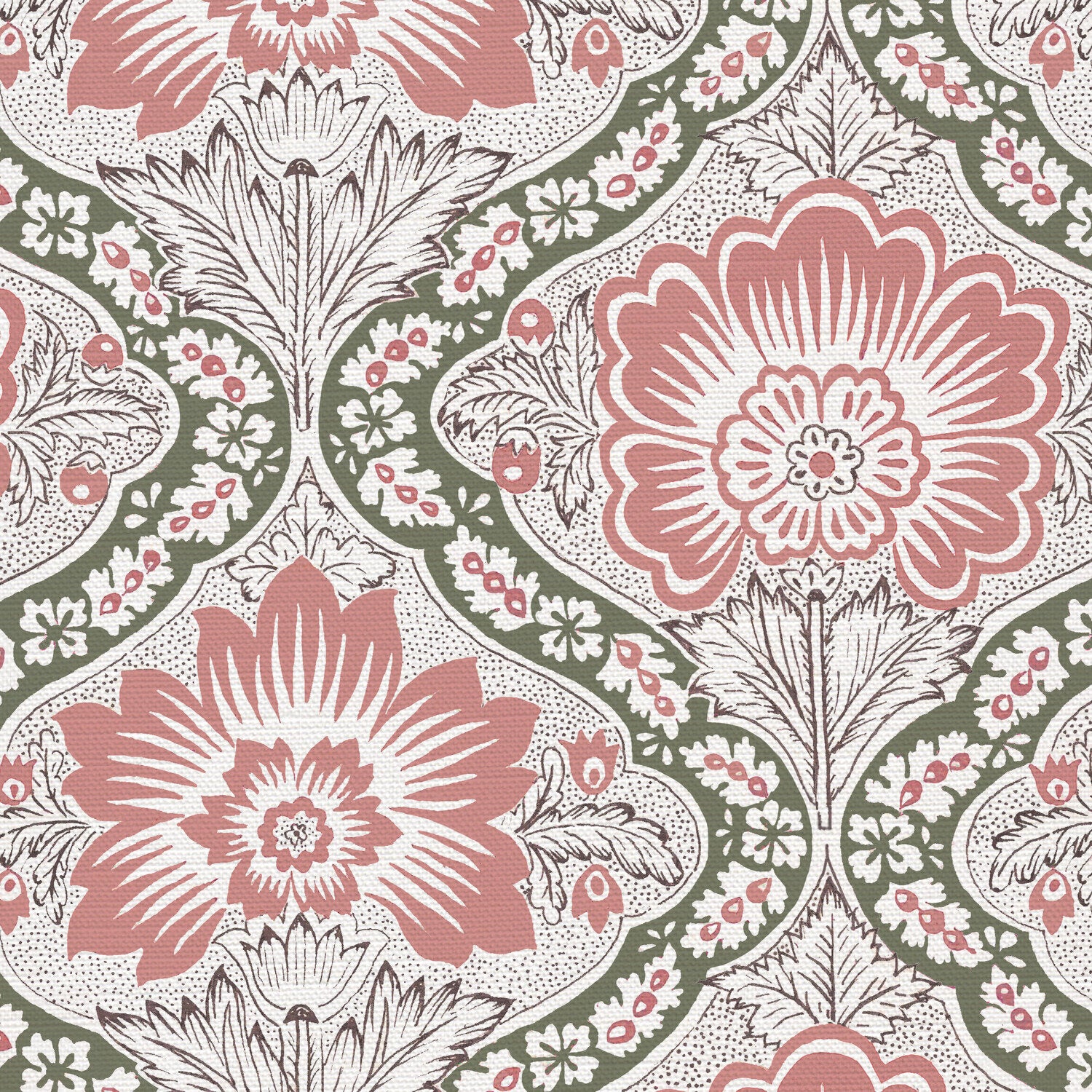 CW: Pink and green | BASE: Luxury Linen | HERO