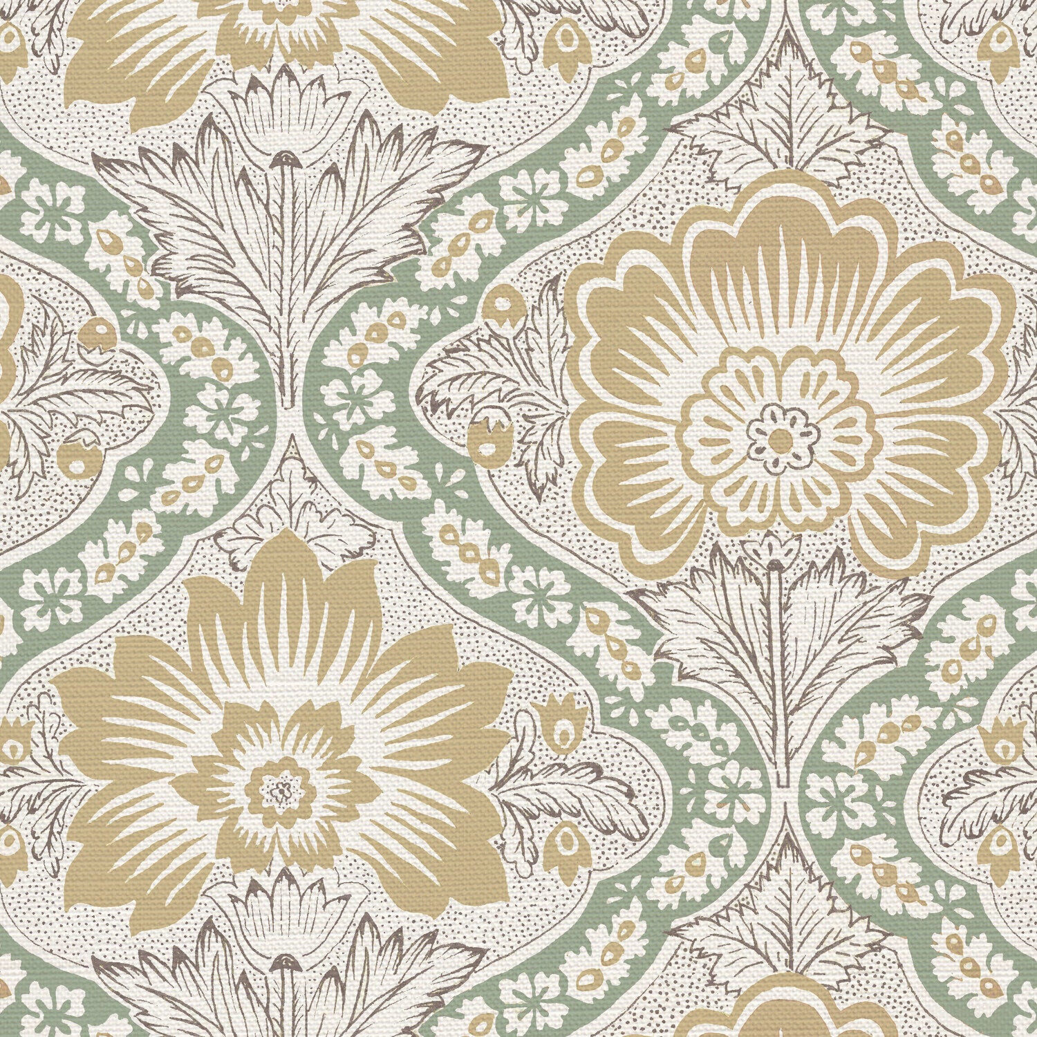CW: Soft yellow and green | BASE: Luxury Linen | HERO
