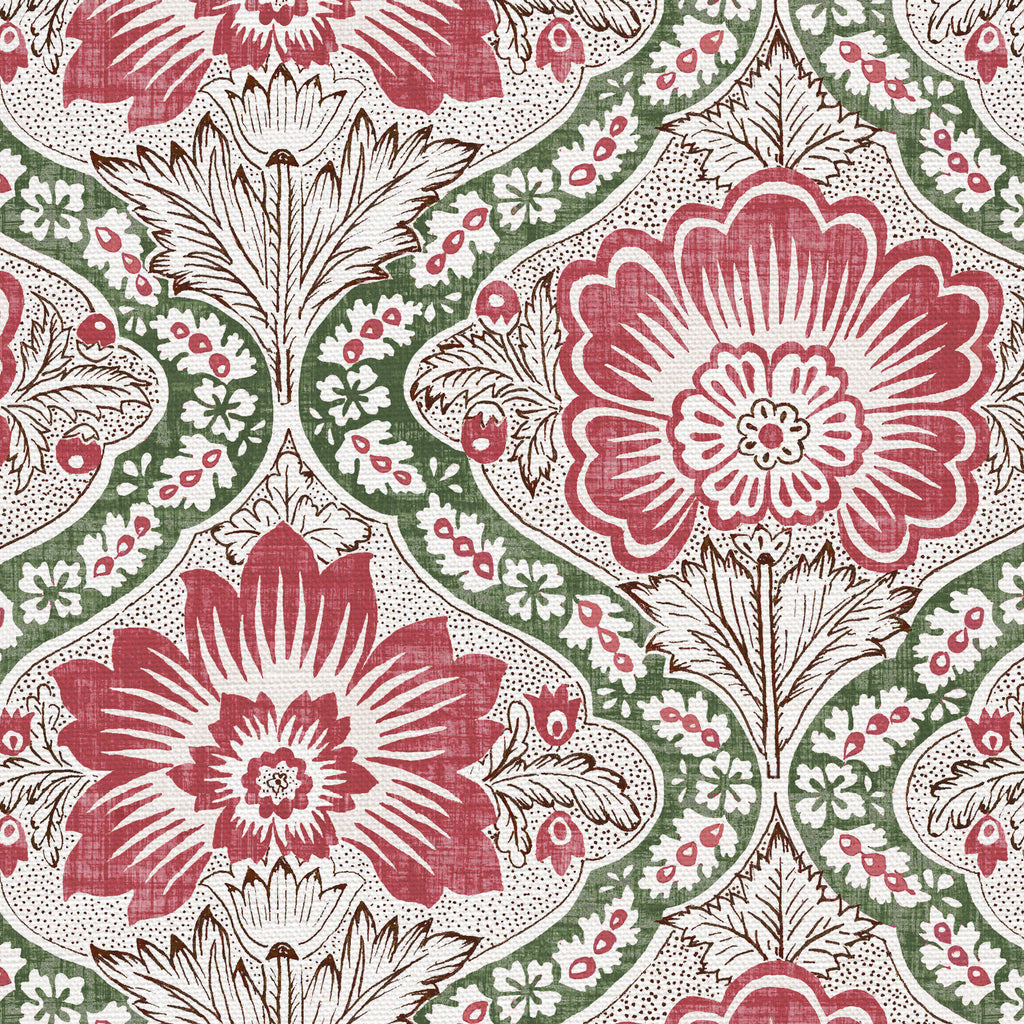 CW: Pink rouge and green | BASE: Luxury Linen | HERO