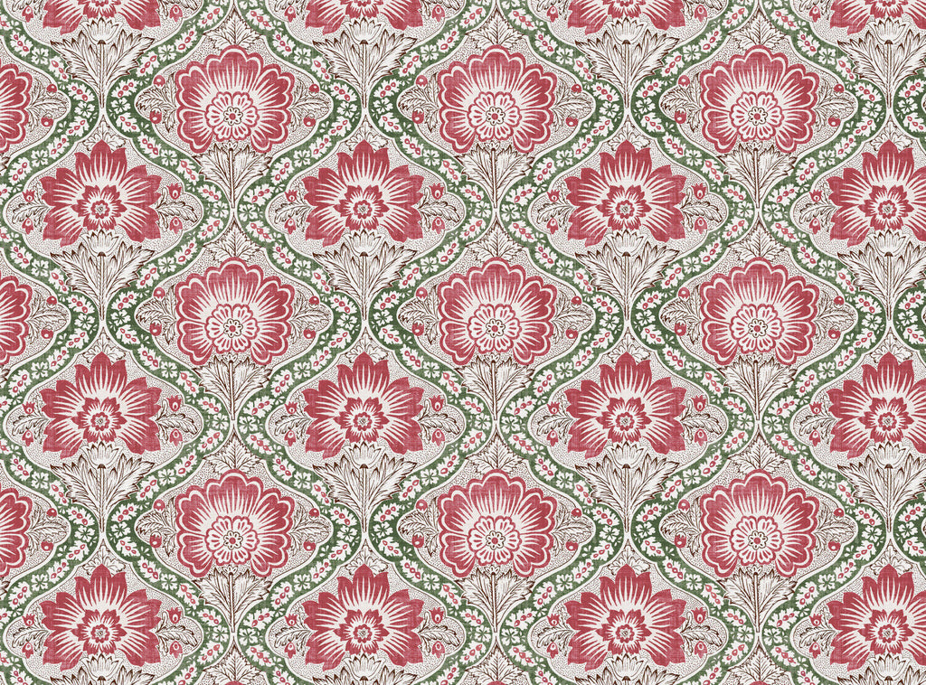 CW: Pink rouge and green | BASE: Luxury Linen