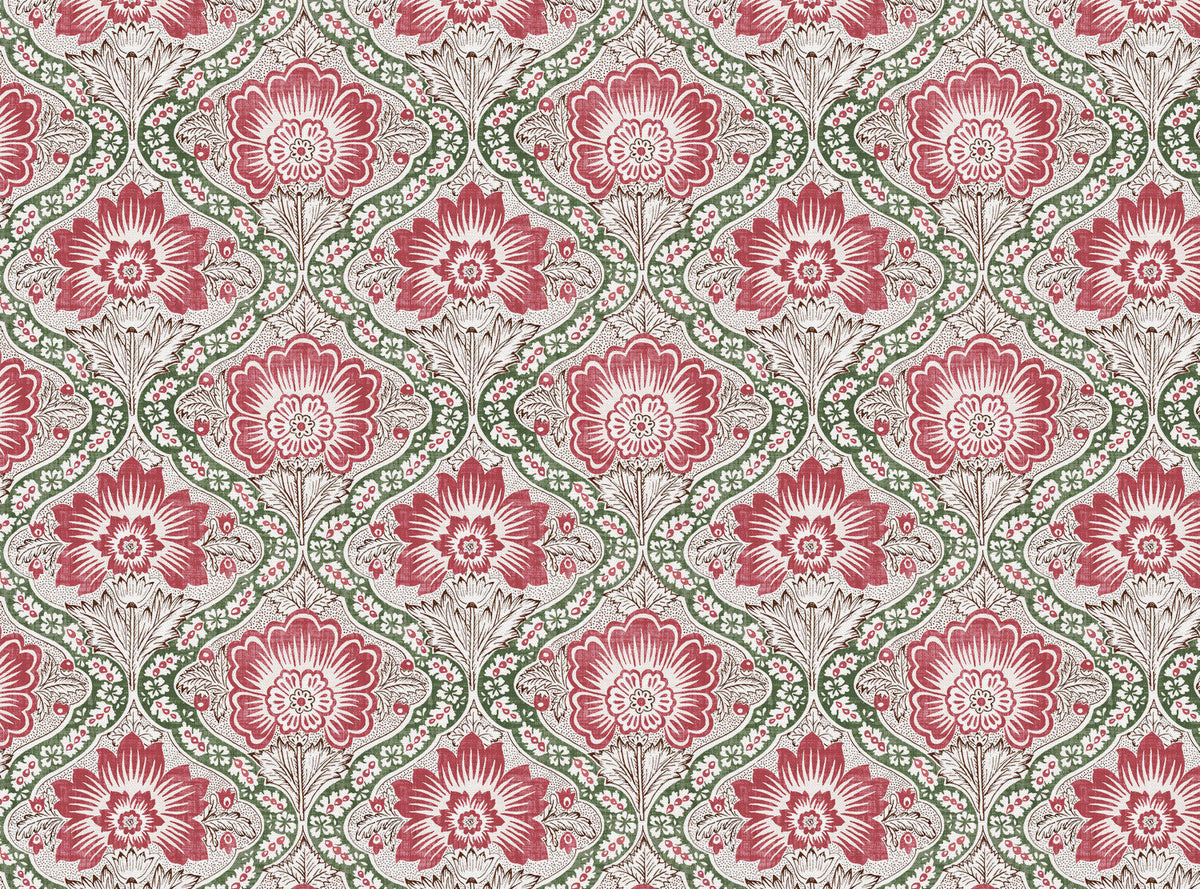 CW: Pink rouge and green | BASE: Luxury Linen