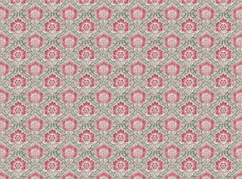 CW: Pink rouge and green | BASE: Luxury Linen