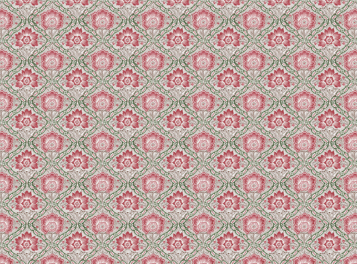 CW: Pink rouge and green | BASE: Luxury Linen