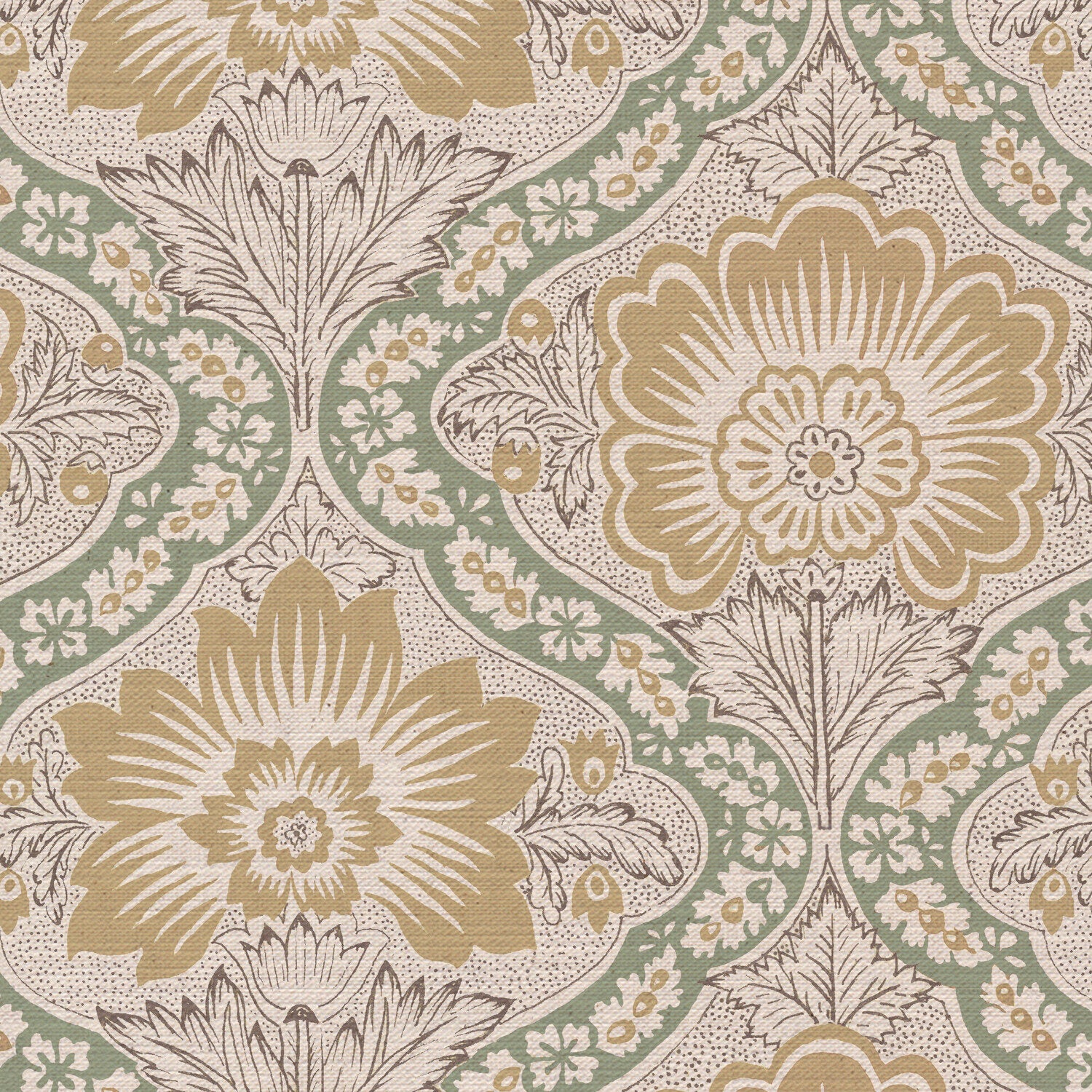 CW: Soft yellow and green | BASE: Mercia Linen | HERO