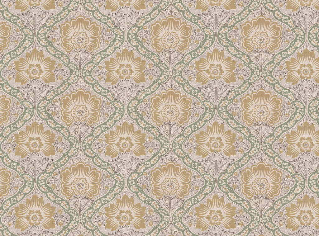 CW: Soft yellow and green | BASE: Mercia Linen