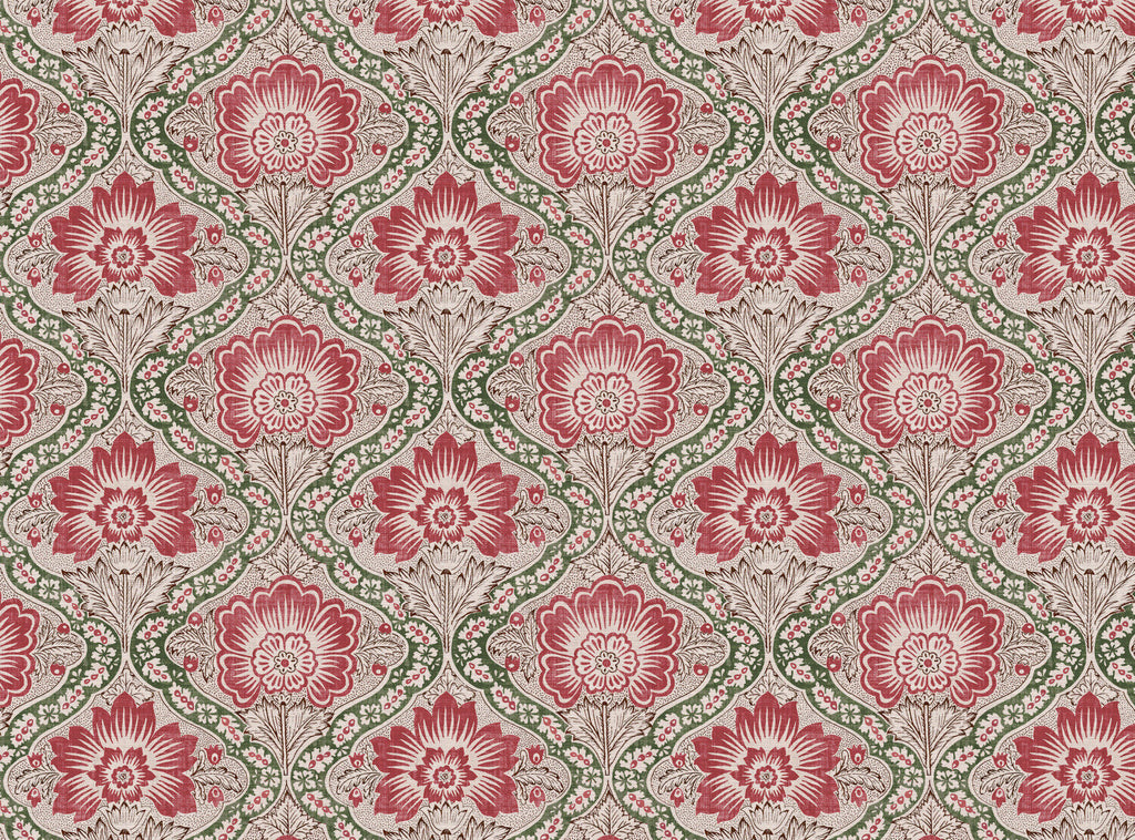 CW: Pink rouge and green | BASE: Mercia Linen