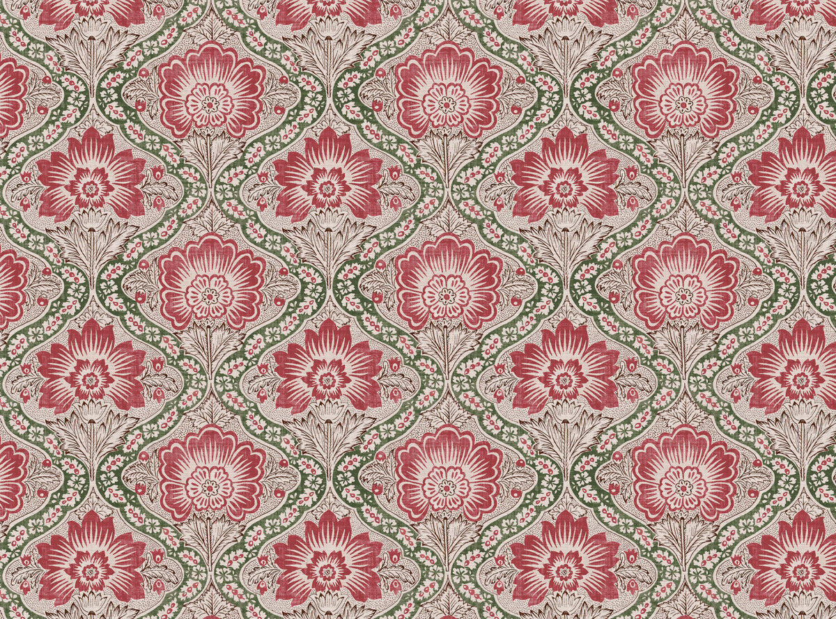 CW: Pink rouge and green | BASE: Mercia Linen