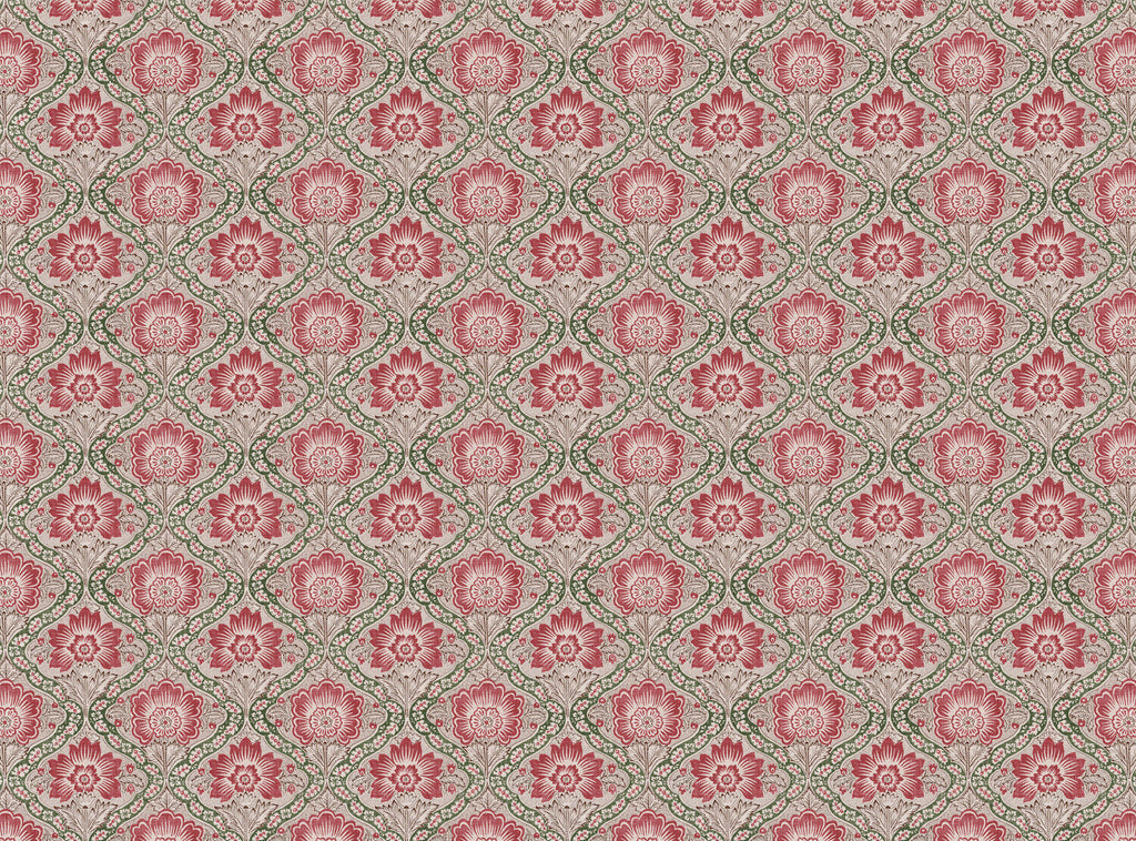 CW: Pink rouge and green | BASE: Mercia Linen