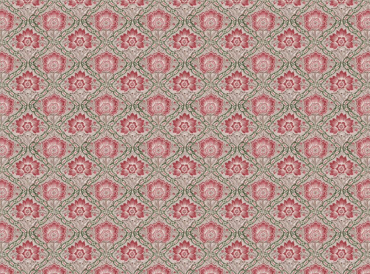 CW: Pink rouge and green | BASE: Mercia Linen