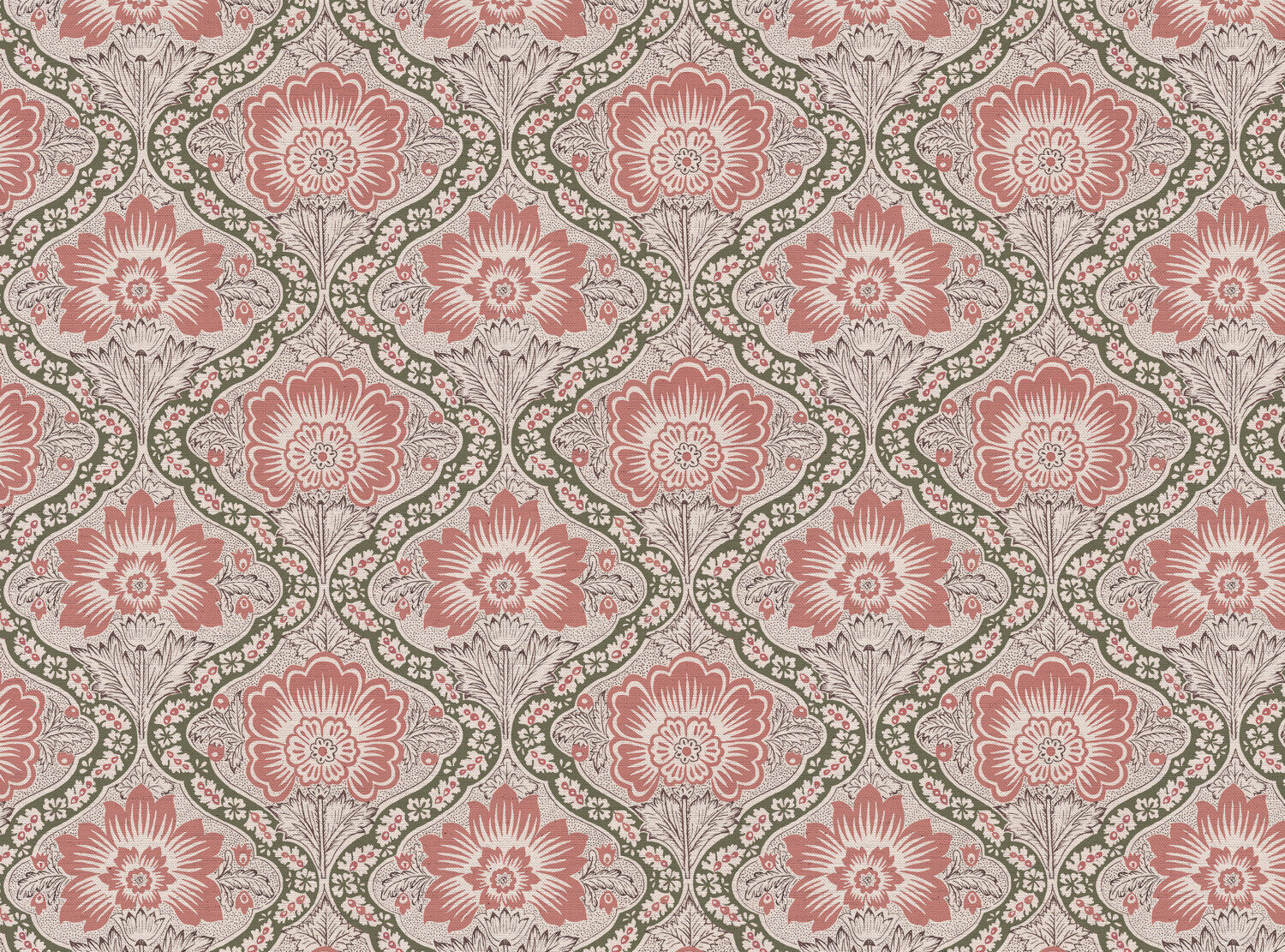 CW: Pink and green | BASE: Natural Luxury Linen