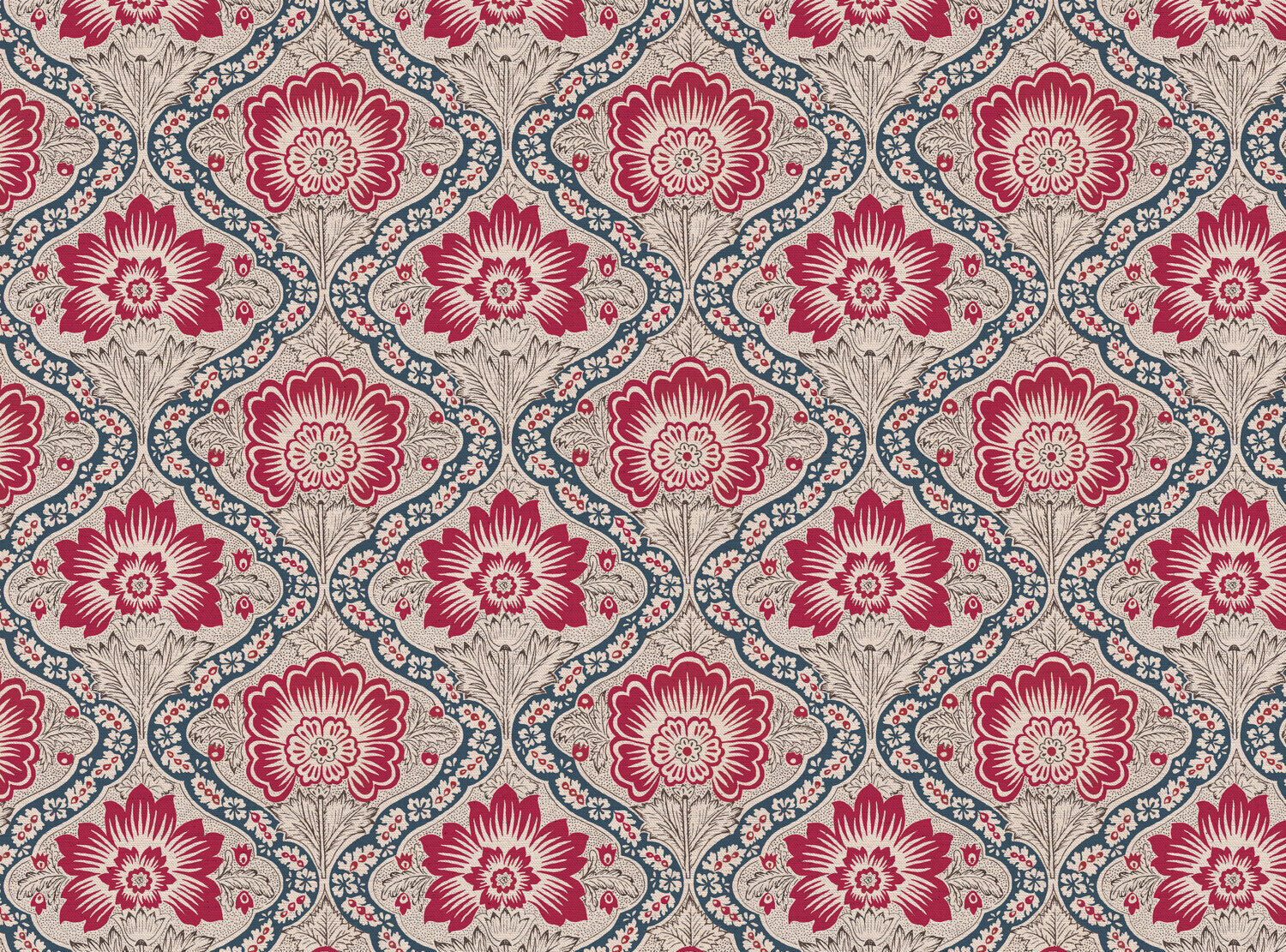 CW: Red and blue | BASE: Natural Luxury Linen