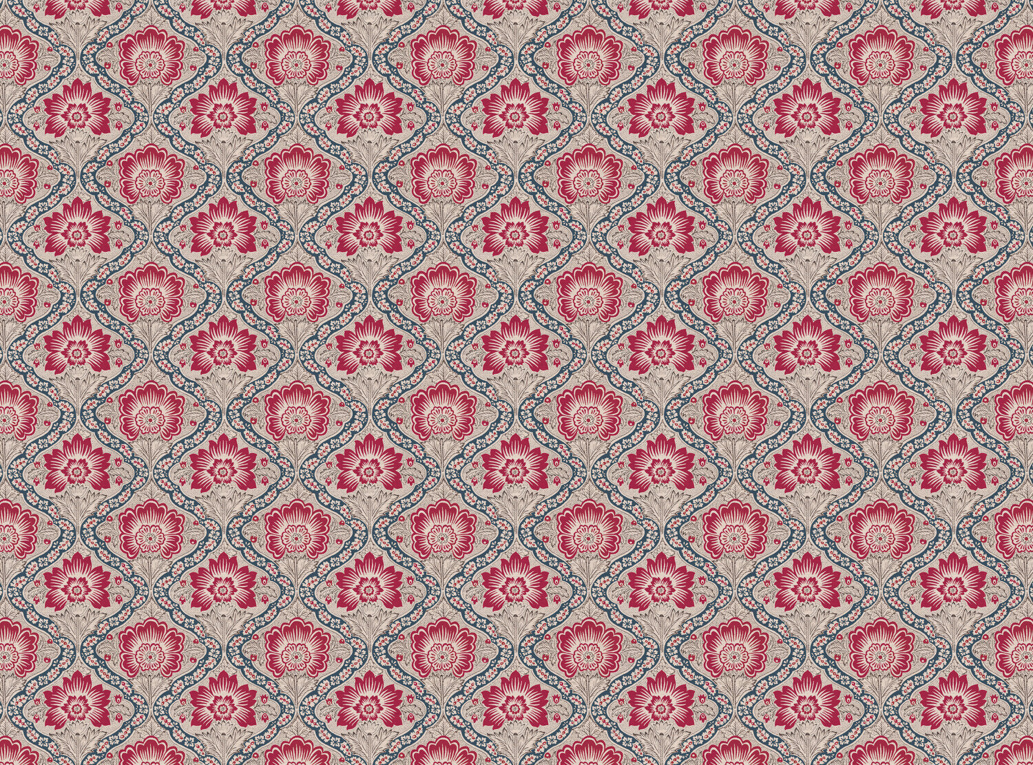 CW: Red and blue | BASE: Natural Luxury Linen