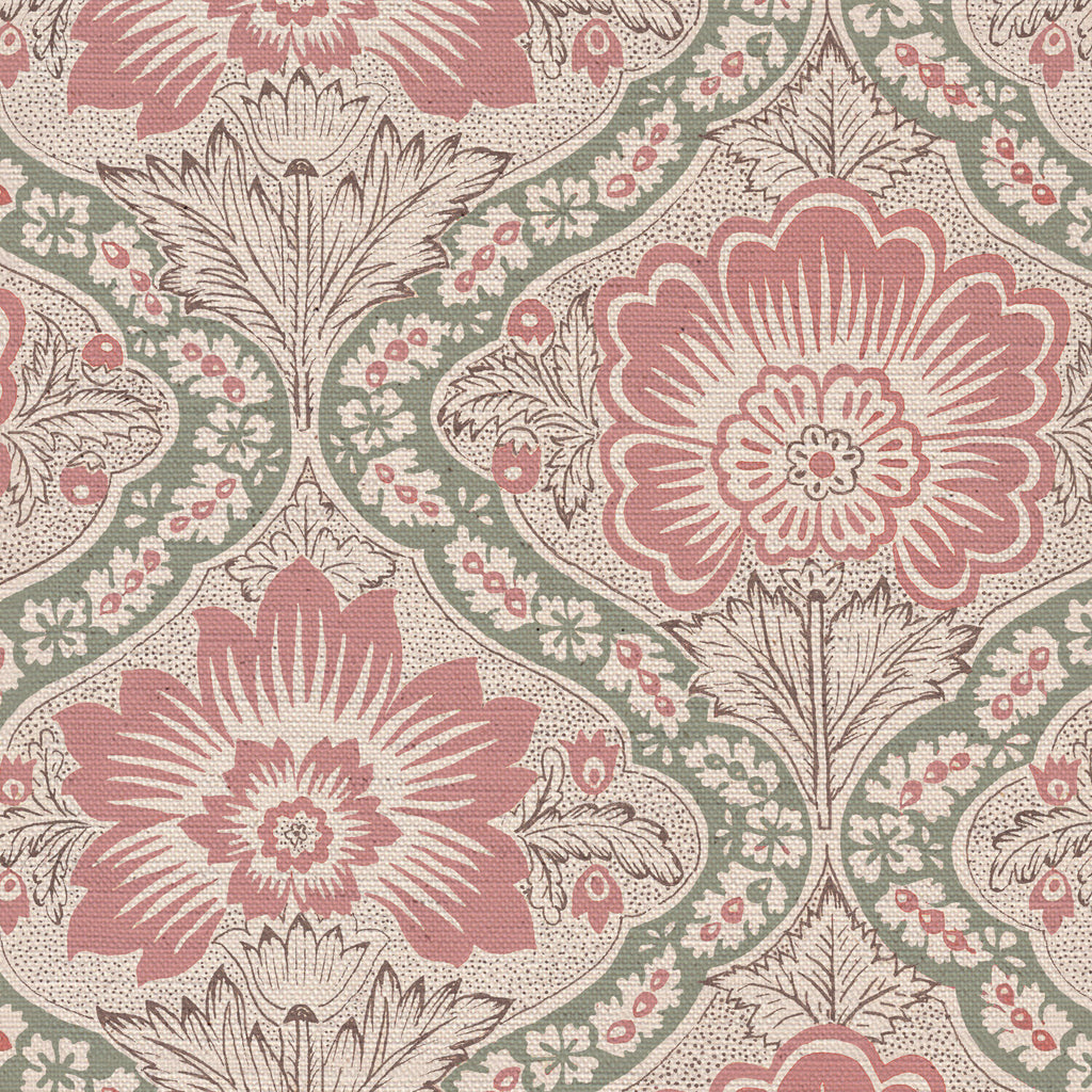 CW: Soft pink and green | BASE: Natural Luxury Linen | HERO