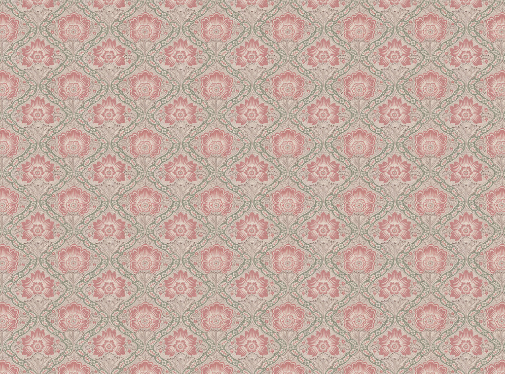 CW: Soft pink and green | BASE: Natural Luxury Linen