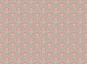 Soft pink and green