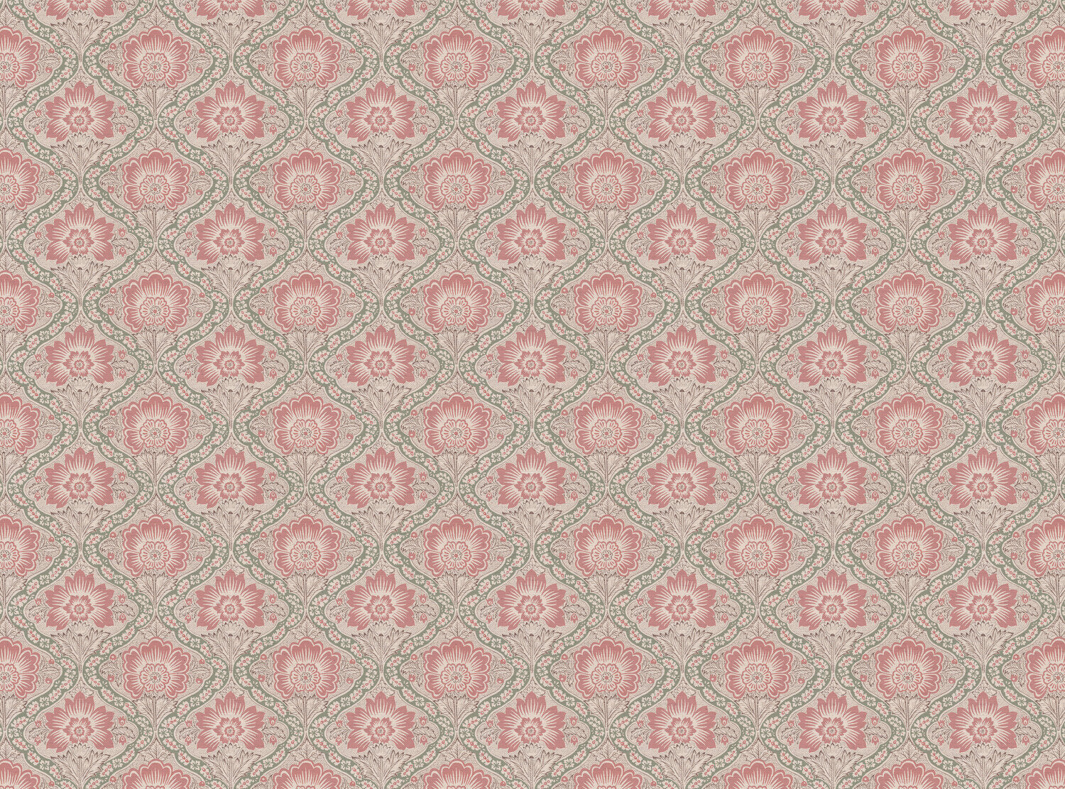 CW: Soft pink and green | BASE: Natural Luxury Linen