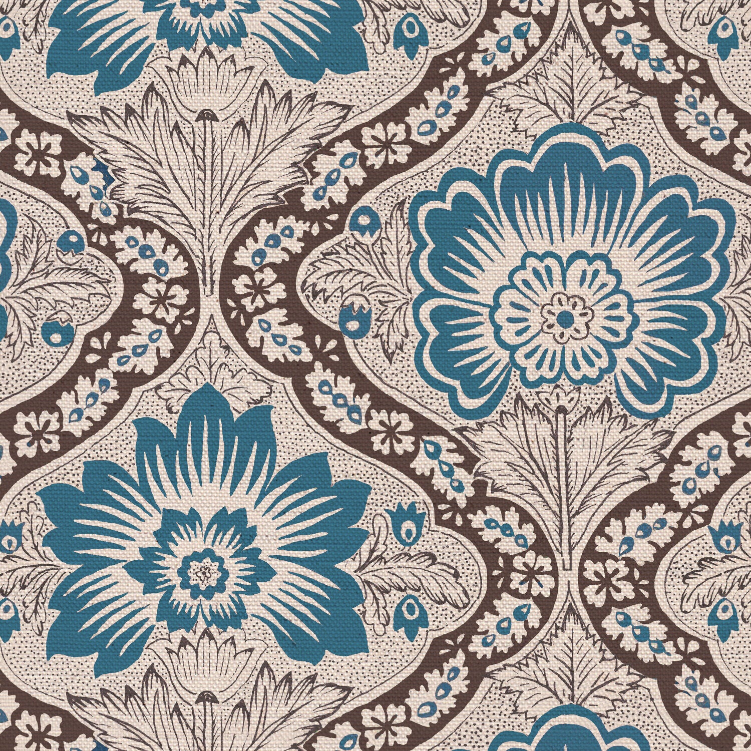 CW: Azure and chocolate | BASE: Natural Luxury Linen | HERO