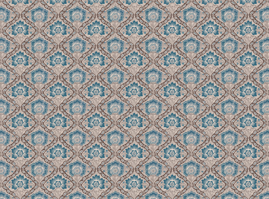 CW: Azure and chocolate | BASE: Natural Luxury Linen