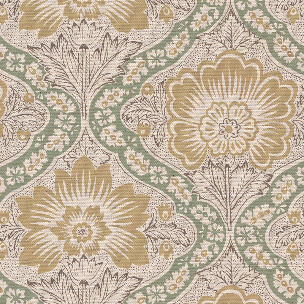 CW: Soft yellow and green | BASE: Natural Luxury Linen | HERO