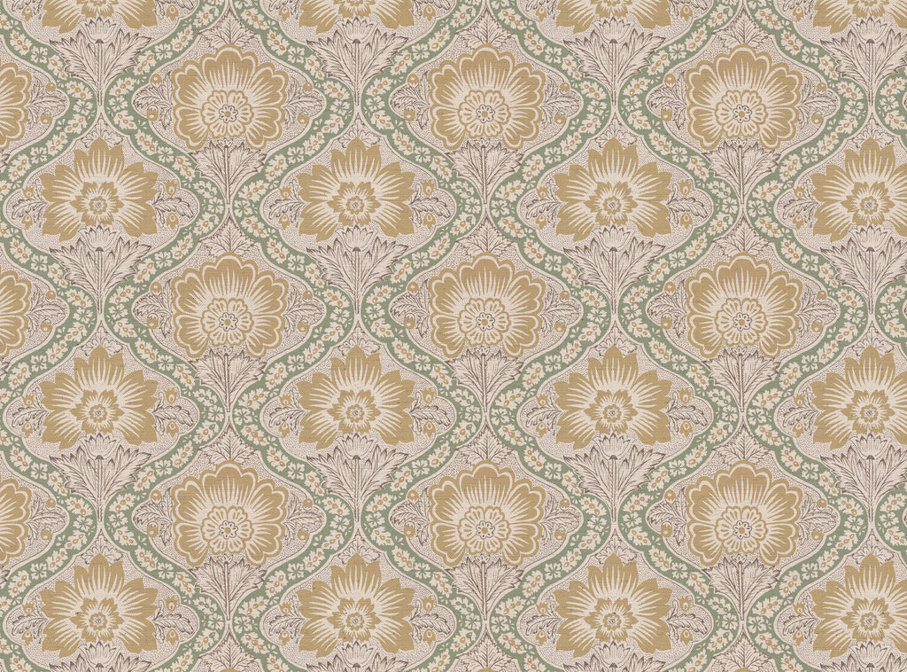 CW: Soft yellow and green | BASE: Natural Luxury Linen