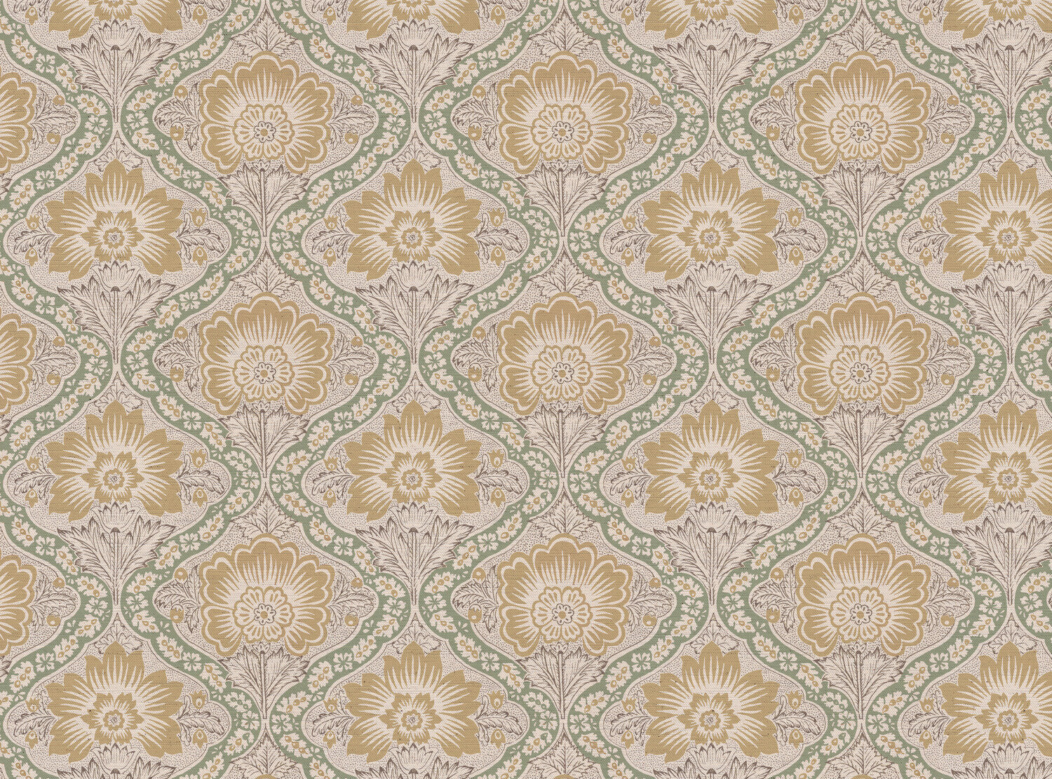 CW: Soft yellow and green | BASE: Natural Luxury Linen