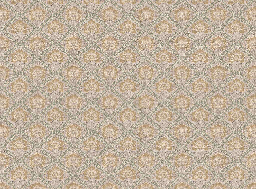 CW: Soft yellow and green | BASE: Natural Luxury Linen