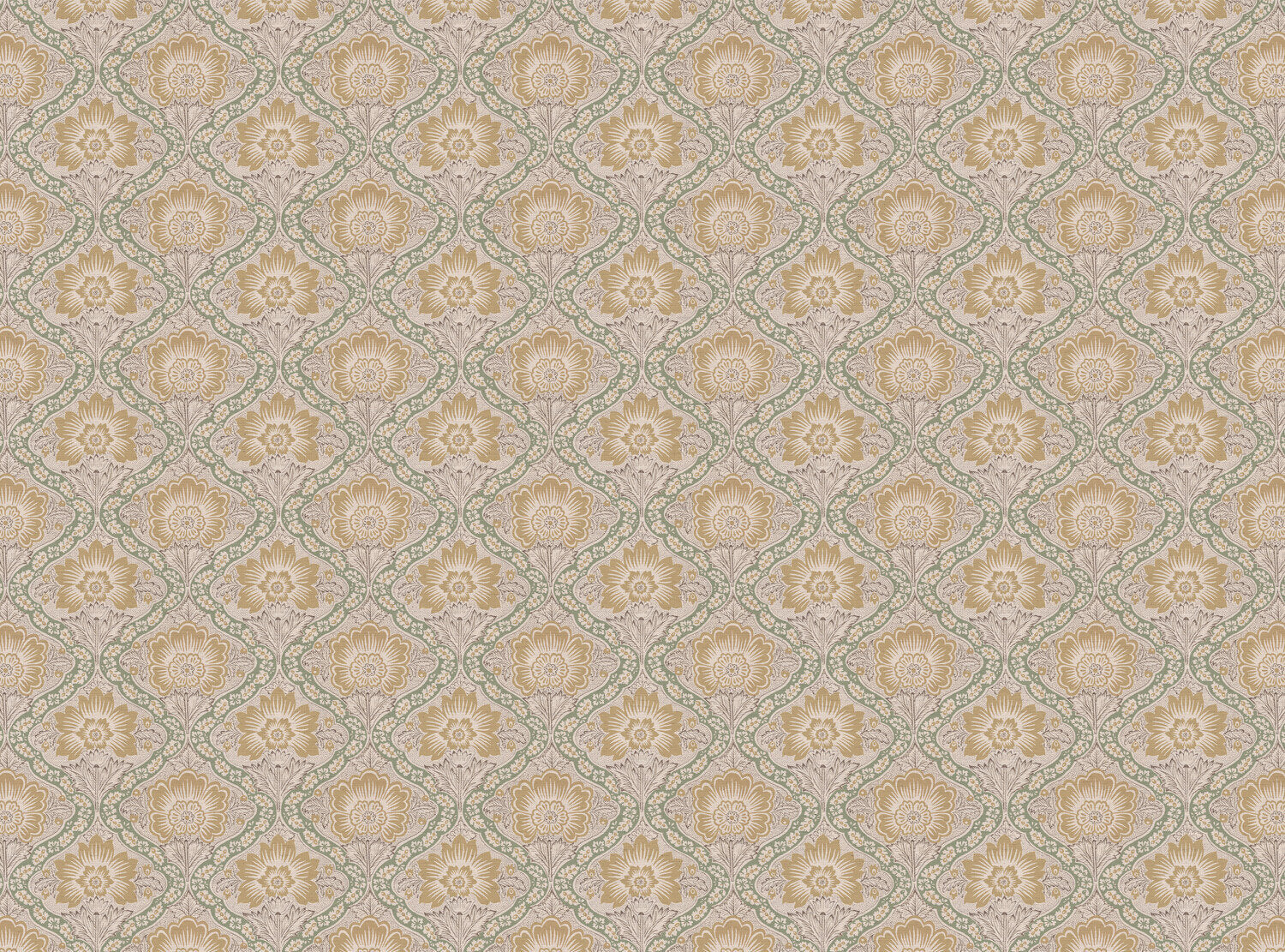 CW: Soft yellow and green | BASE: Natural Luxury Linen