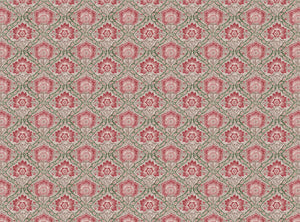 Pink rouge and green