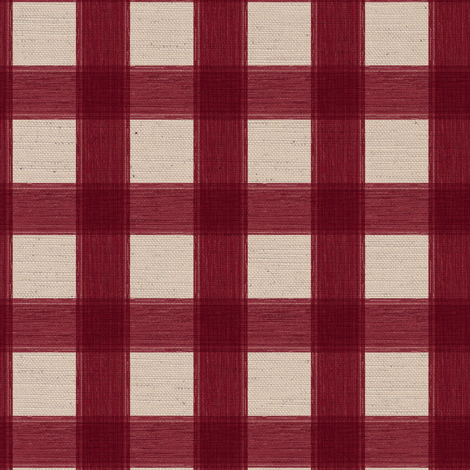 CW: Deep red | BASE: Mercia Linen & Natural Luxury Linen | HERO
