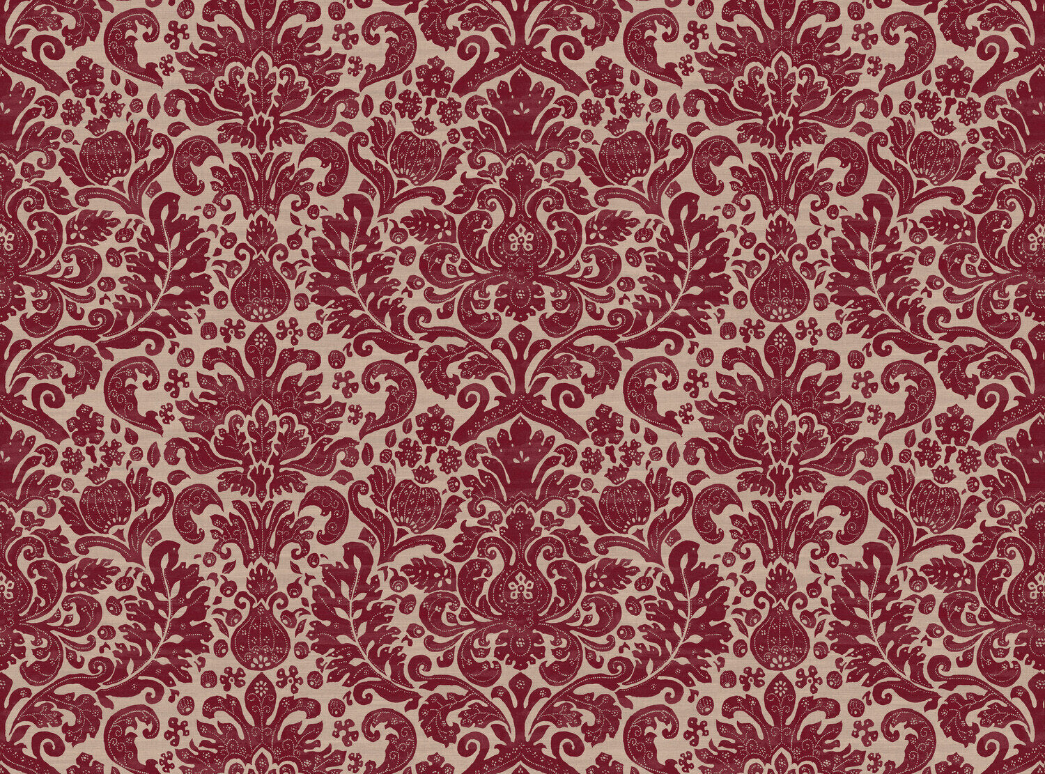 CW: Deep red | BASE: Mercia Linen