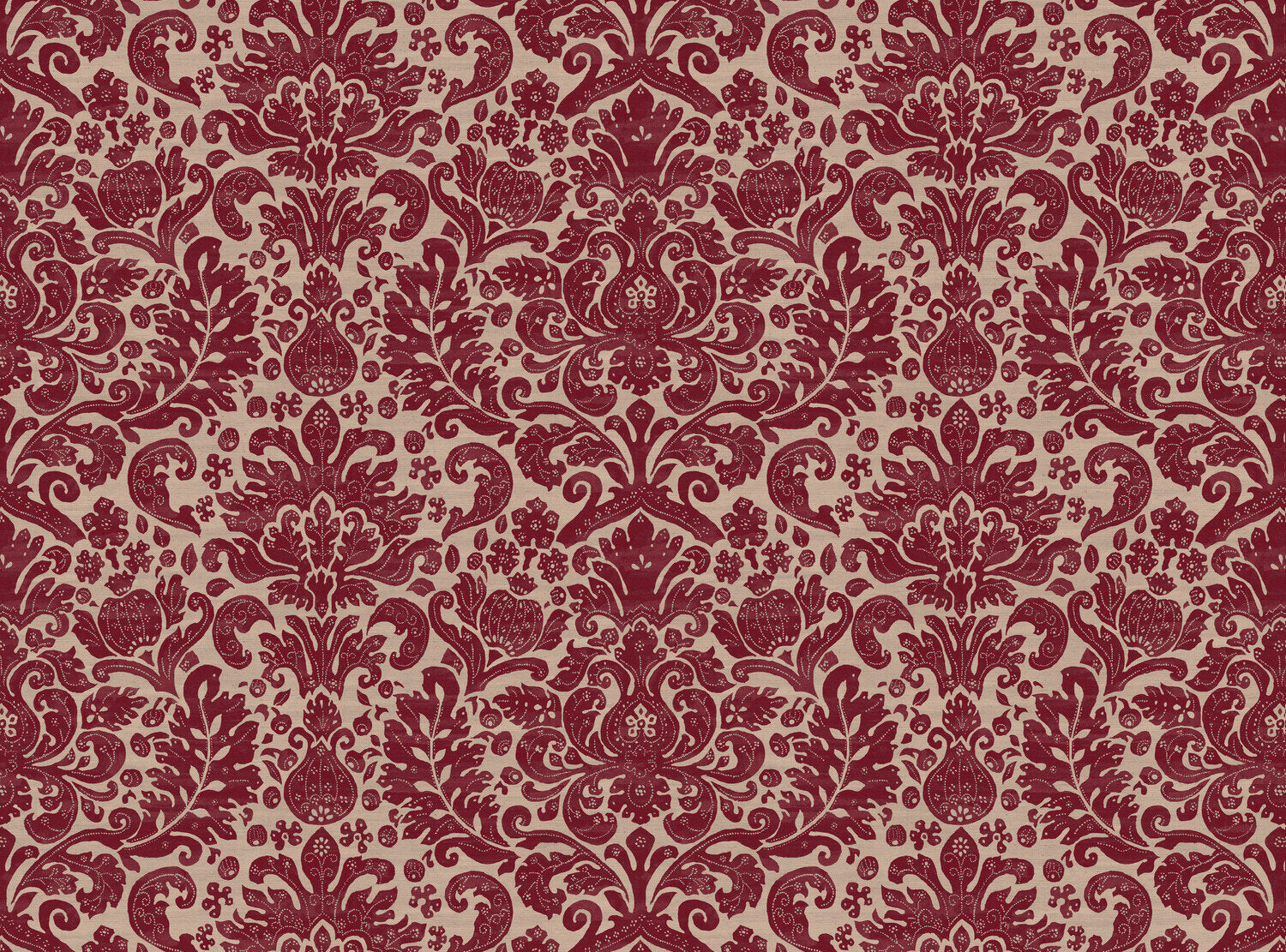 CW: Deep red | BASE: Natural Luxury Linen