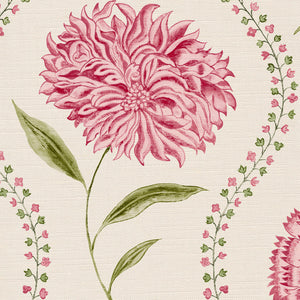 Pink rouge and green