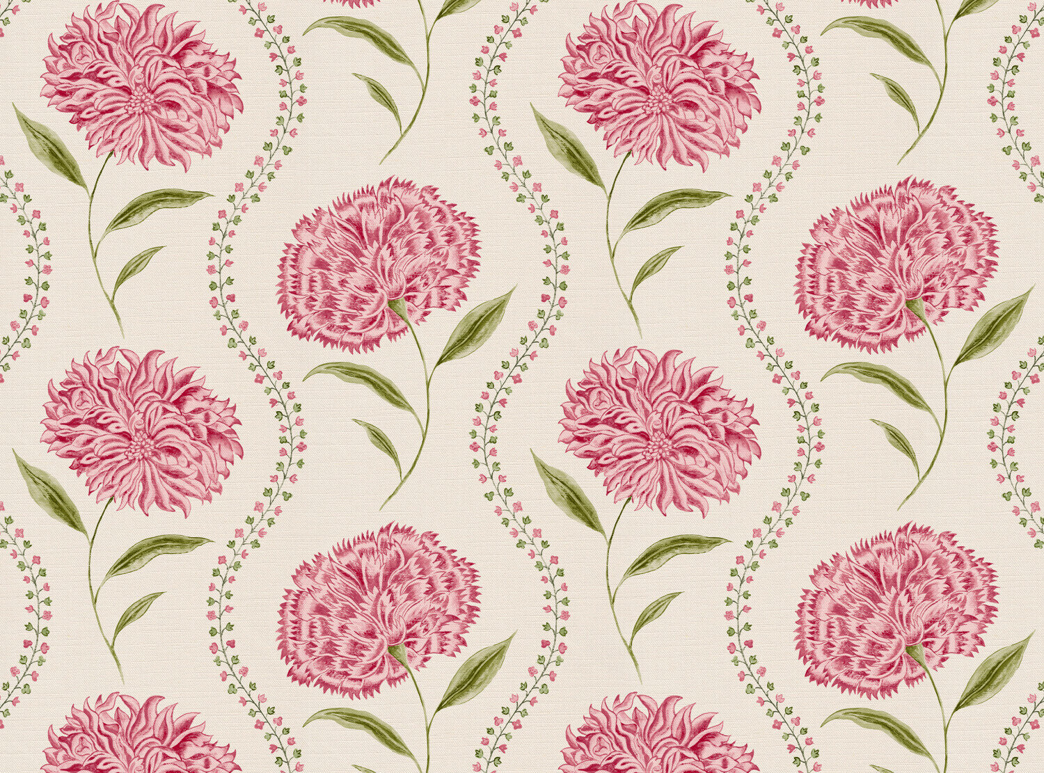 CW: Pink rouge and green | BASE: Luxury Linen