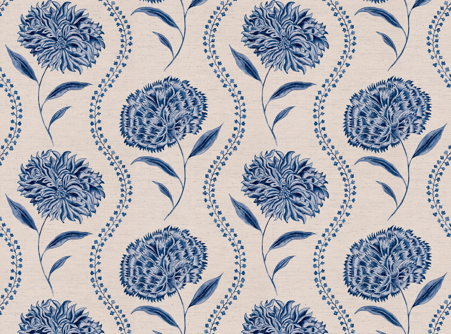 CW: Bright indigo | BASE: Natural Luxury Linen